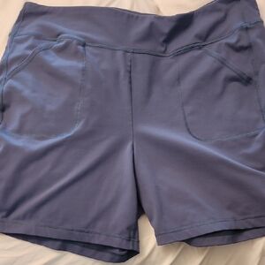 Women’s Performance Stretch Shorts - Blue